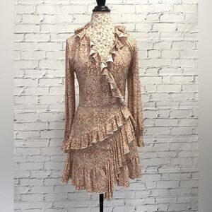 Ted Baker London Quinn printed wrap dress